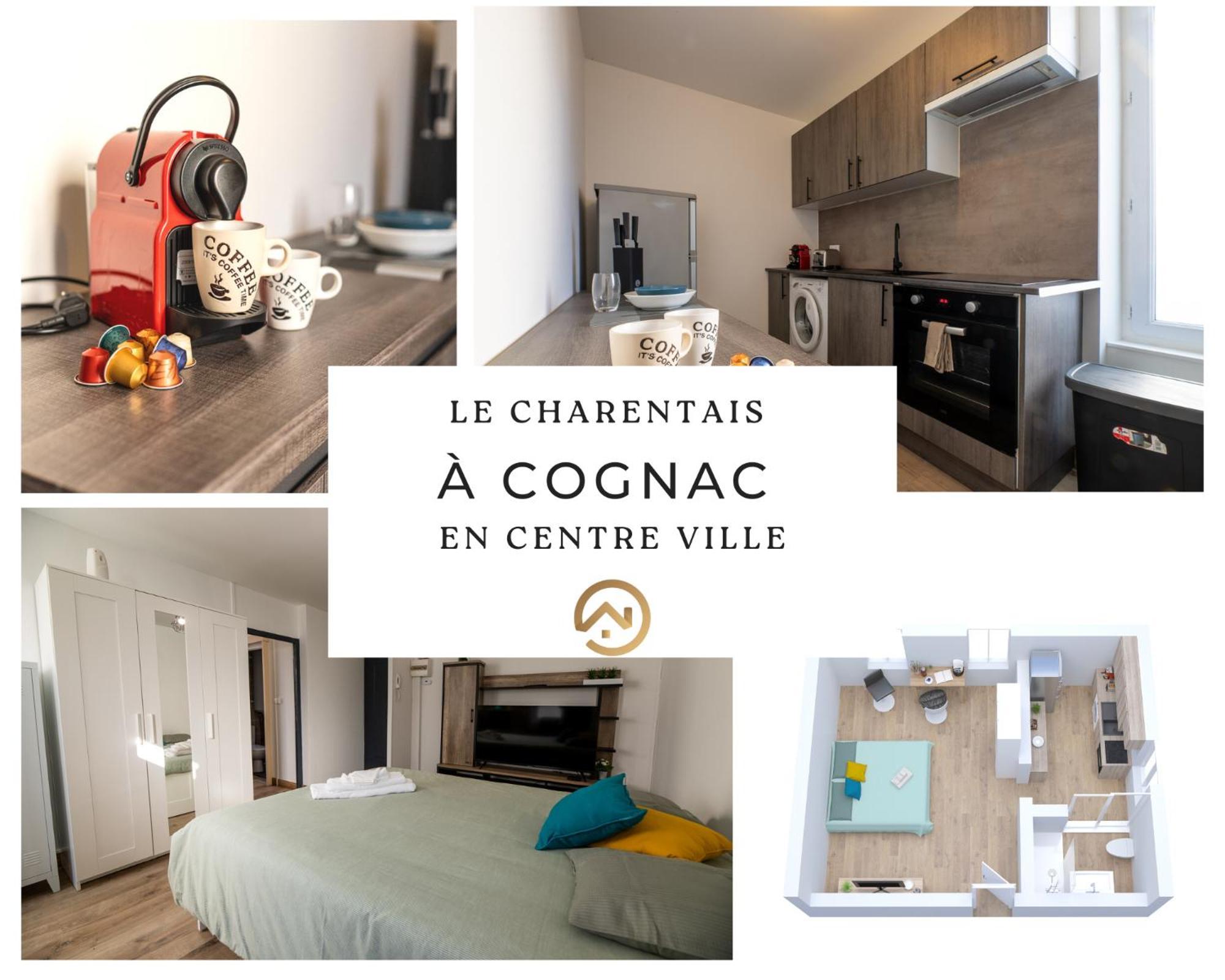 Le Charentais #Confort #Rdc Cognac Esterno foto